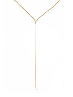 6397 X Alyssa Norton Vermeil Chain with a Single Pearl