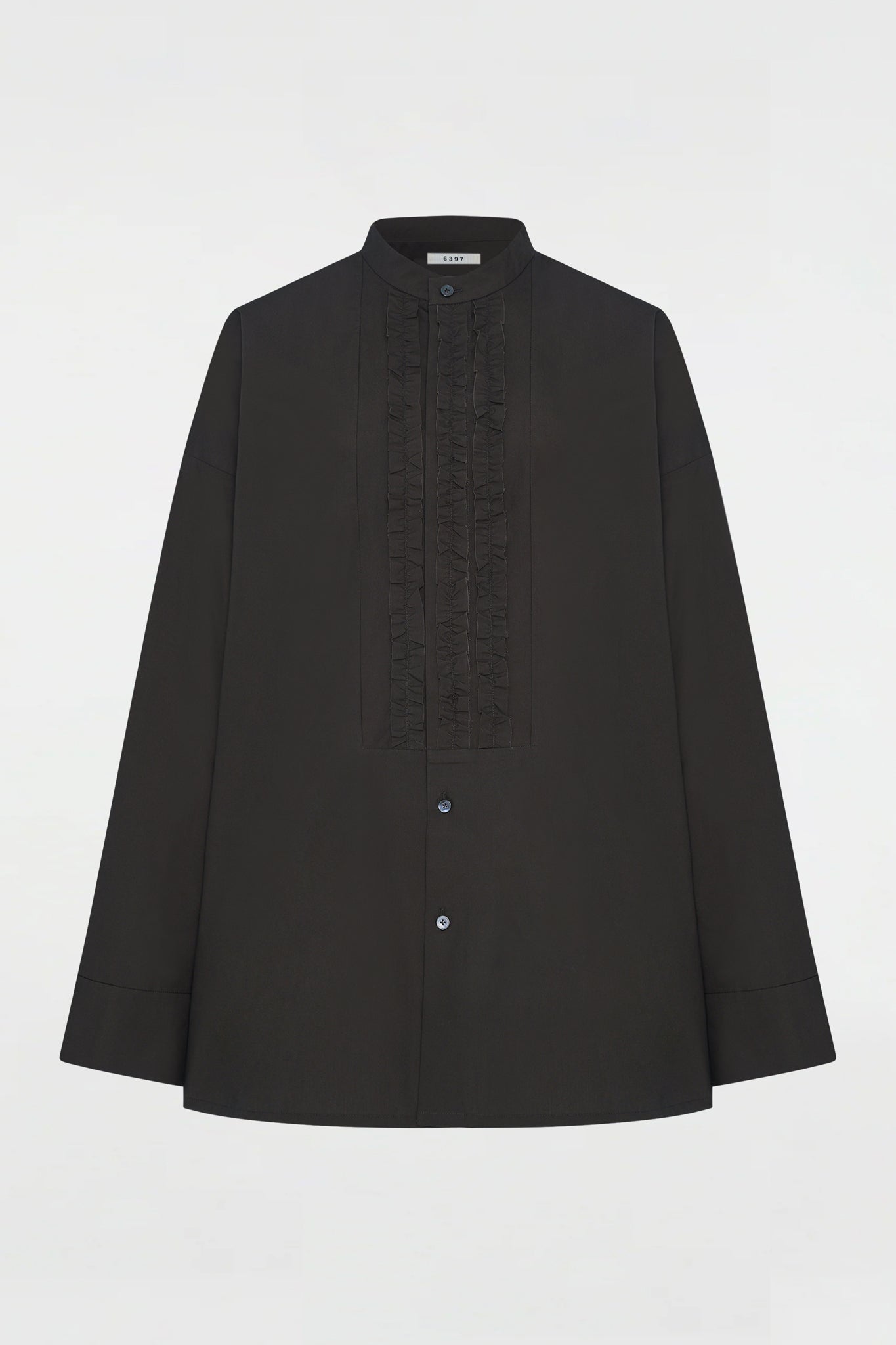 Minimalist Tuxedo Shirt Mink