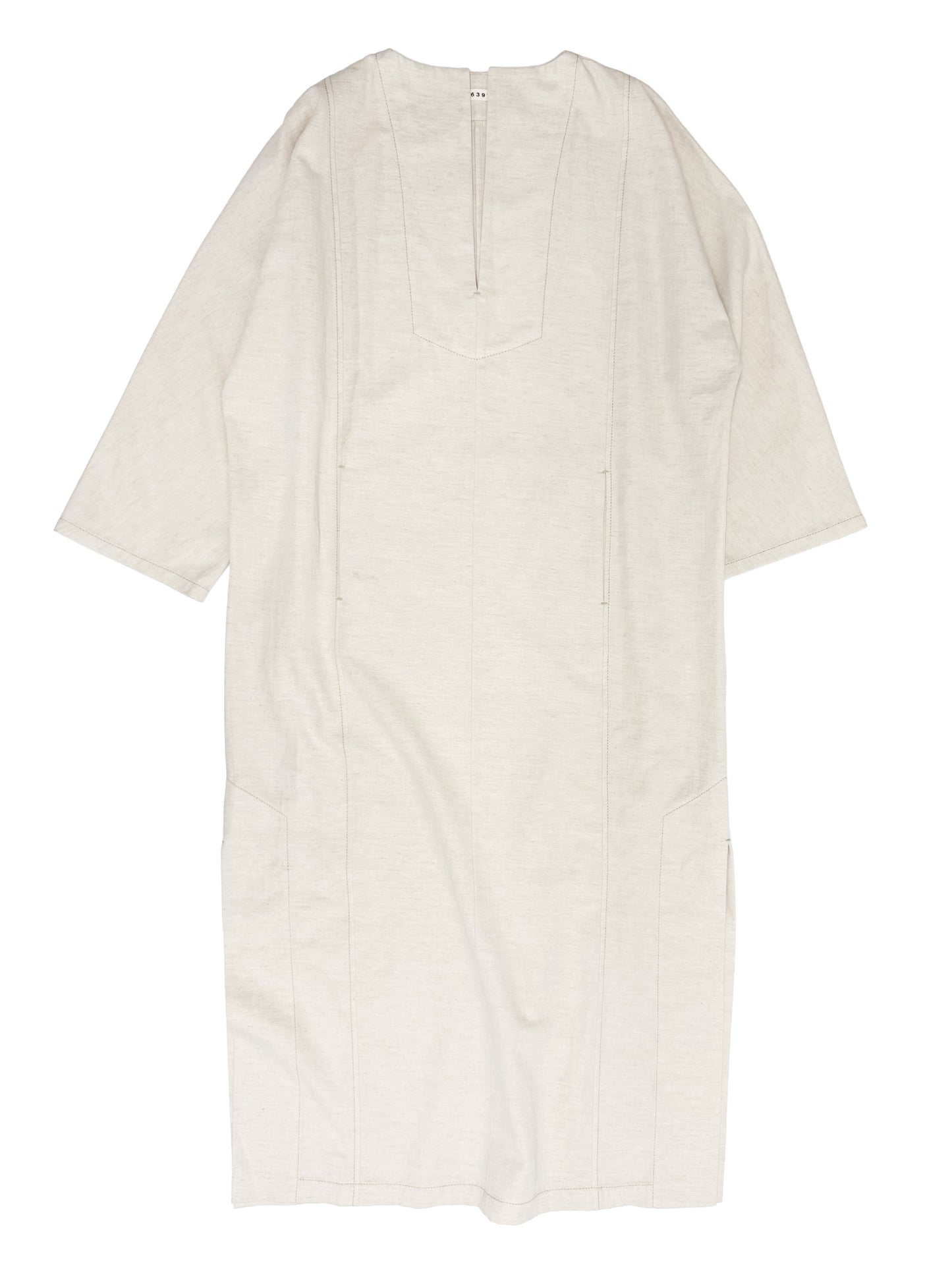 Minimalist Kaftan in Natural
