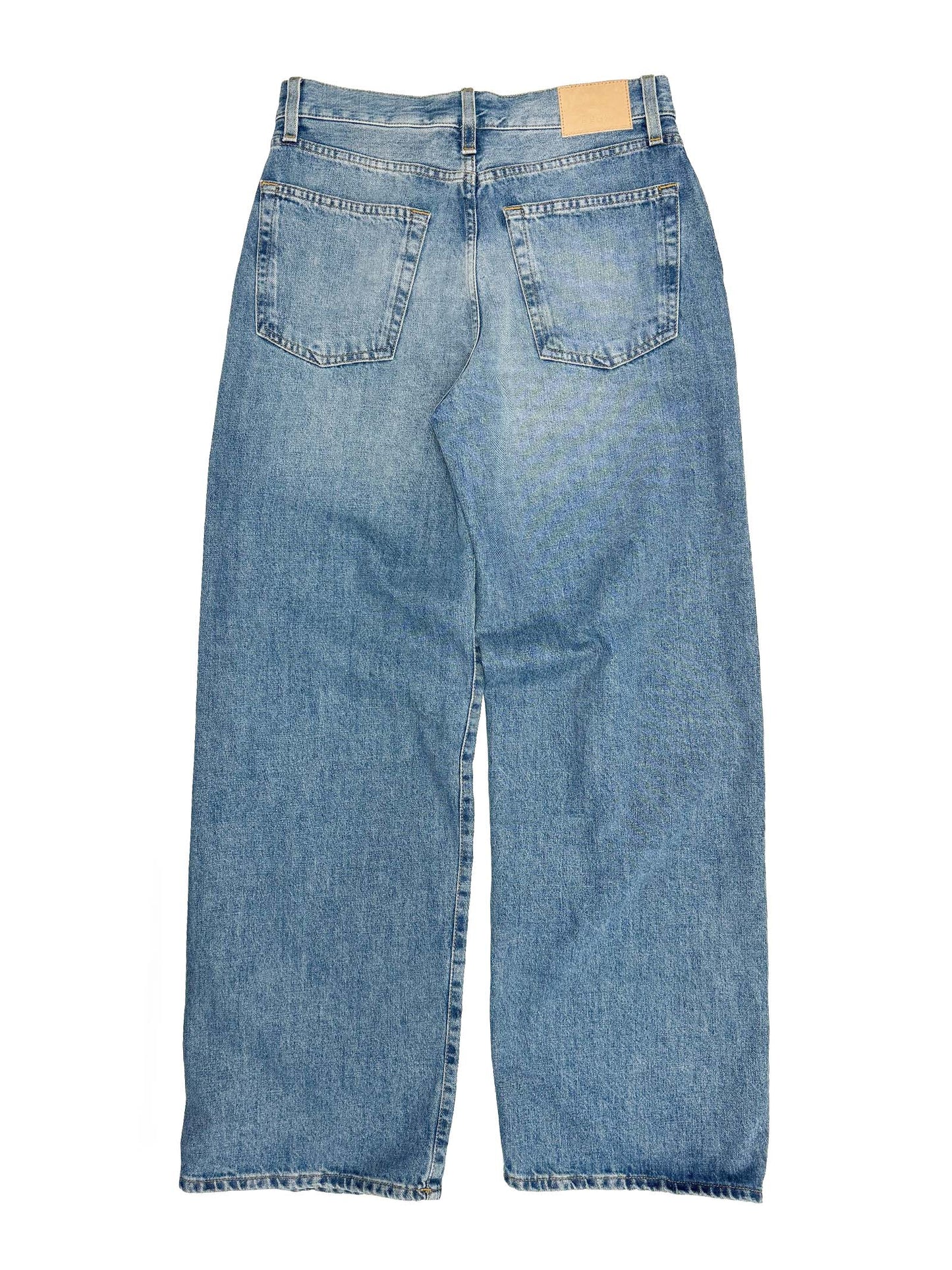 Wide Jean in Americana Blue
