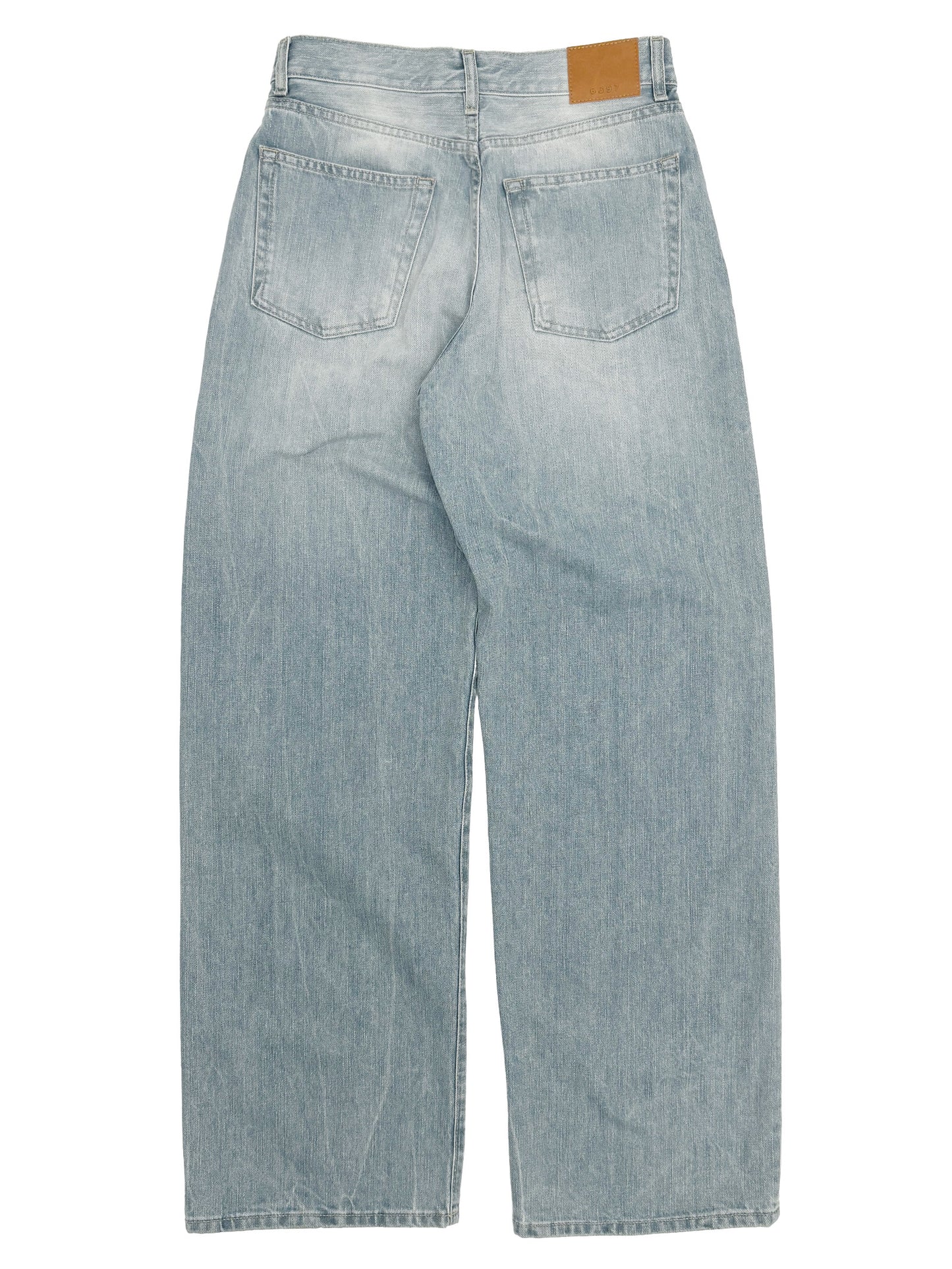 Wide Jean Beach Blue