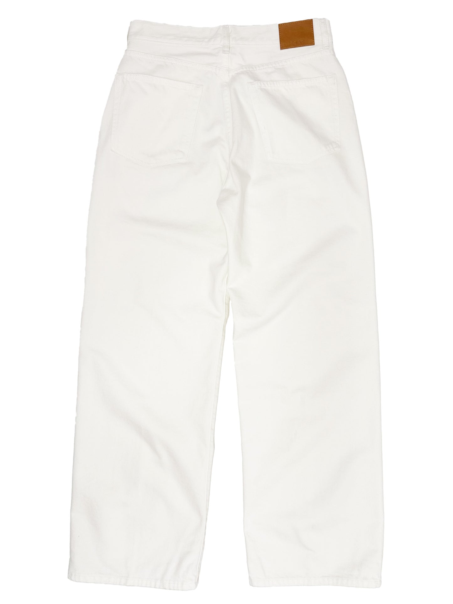 Wide Jean in Optic White