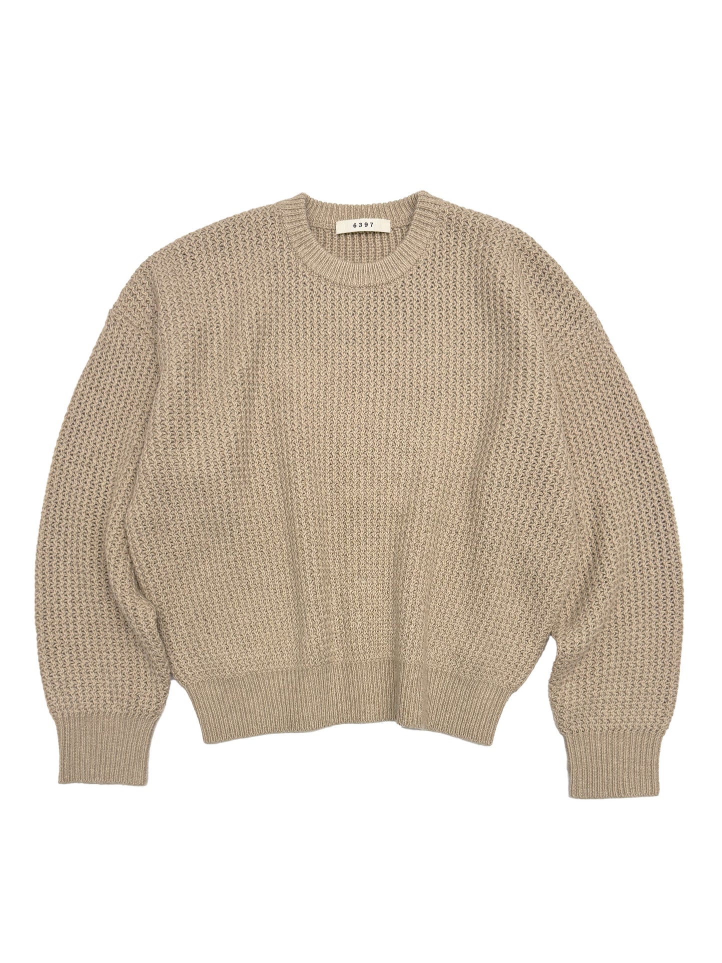 Military Mesh Crew Sand