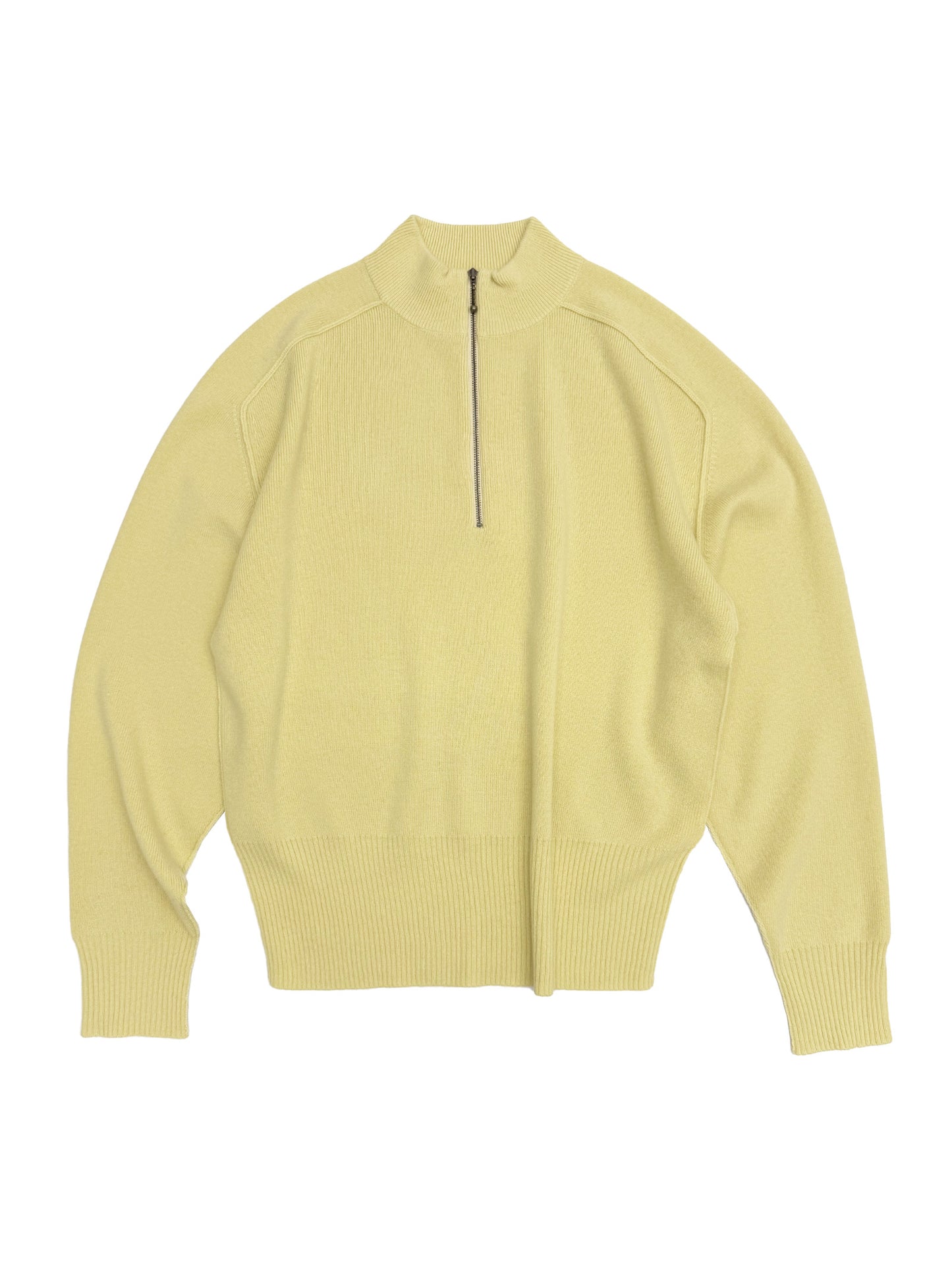 Half Zip Saddle Sweater Chamomile