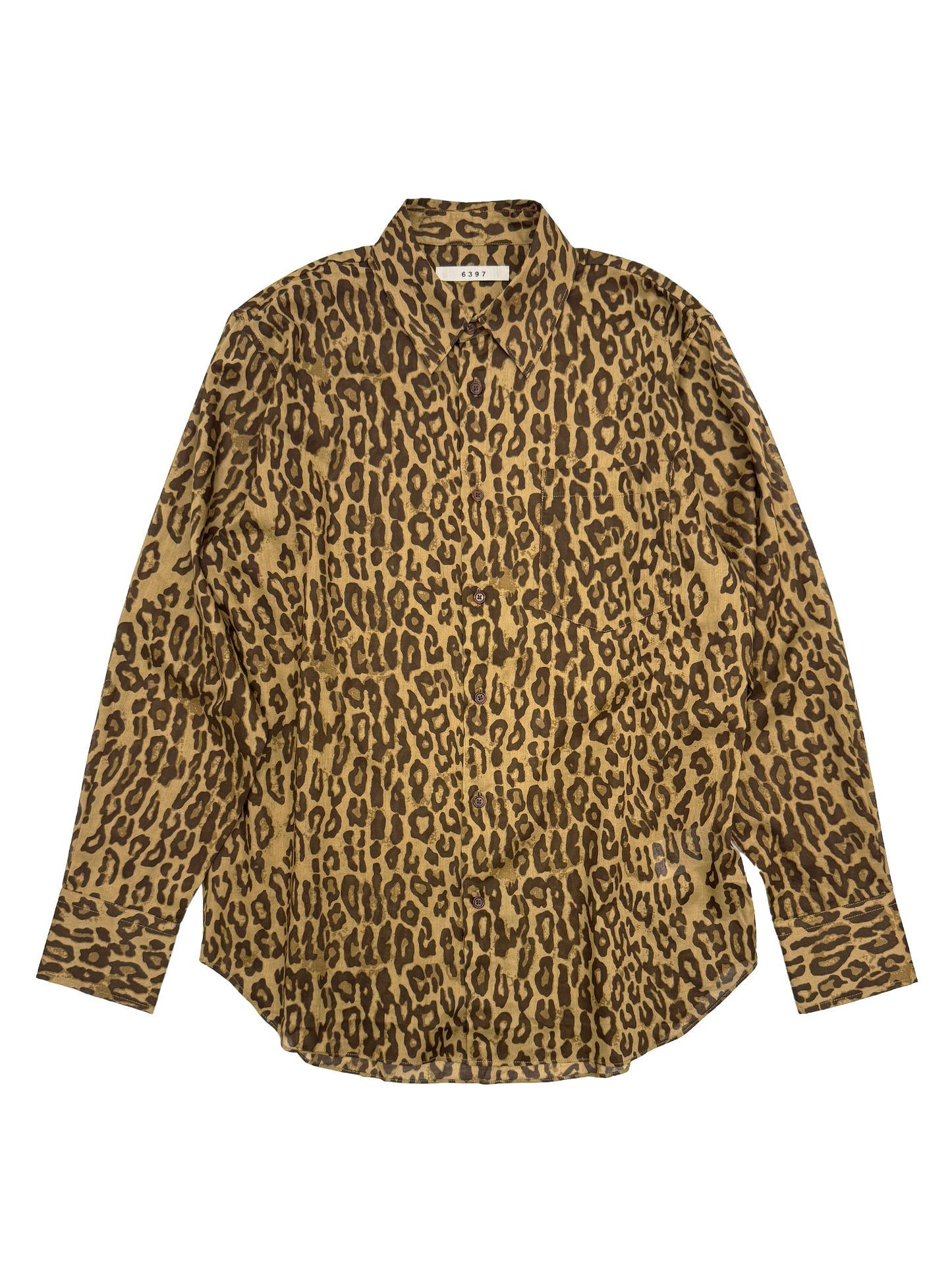 Man Shirt Leopard