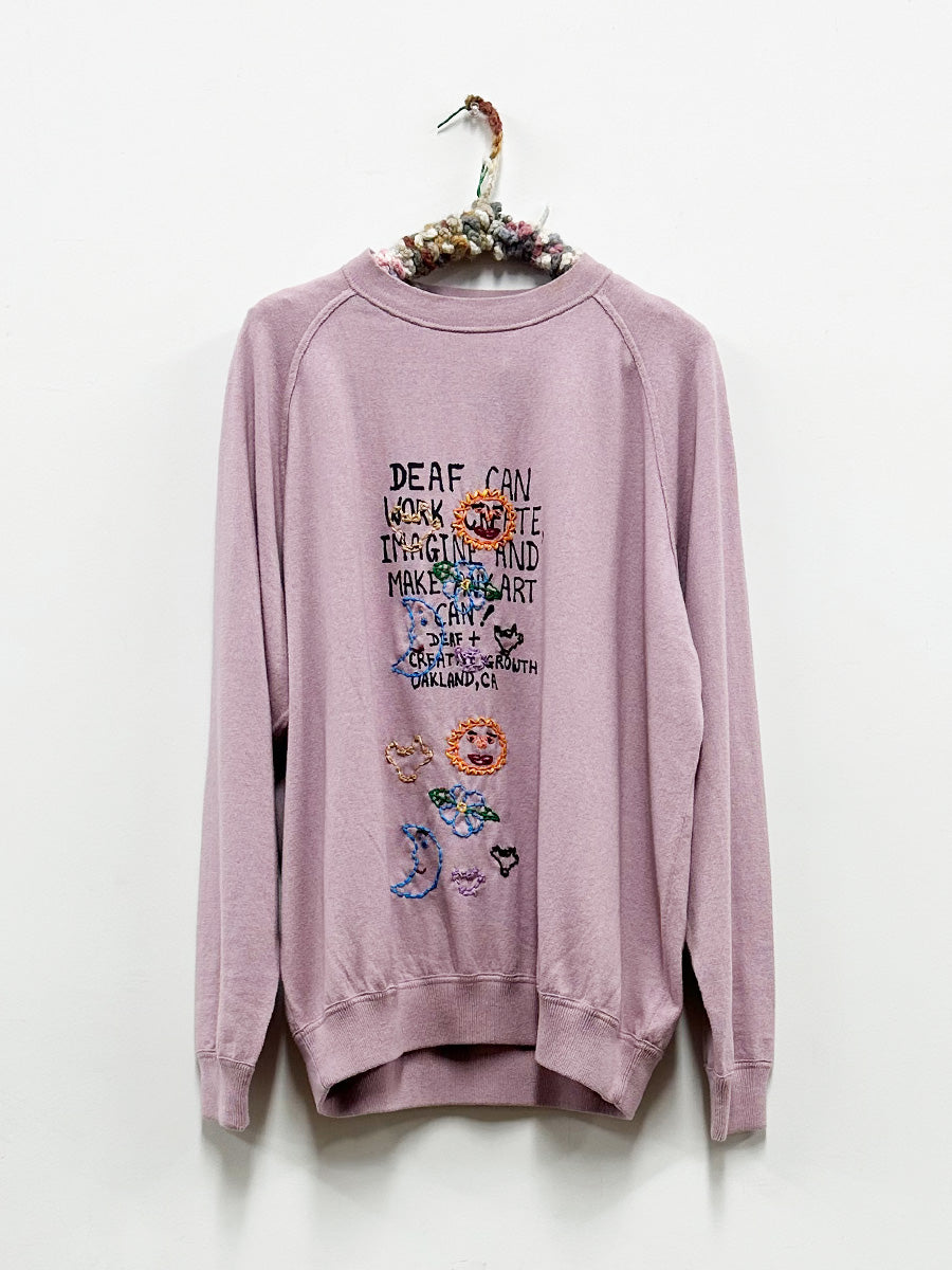 Donna Kurtz Deaf Can Create Sweater