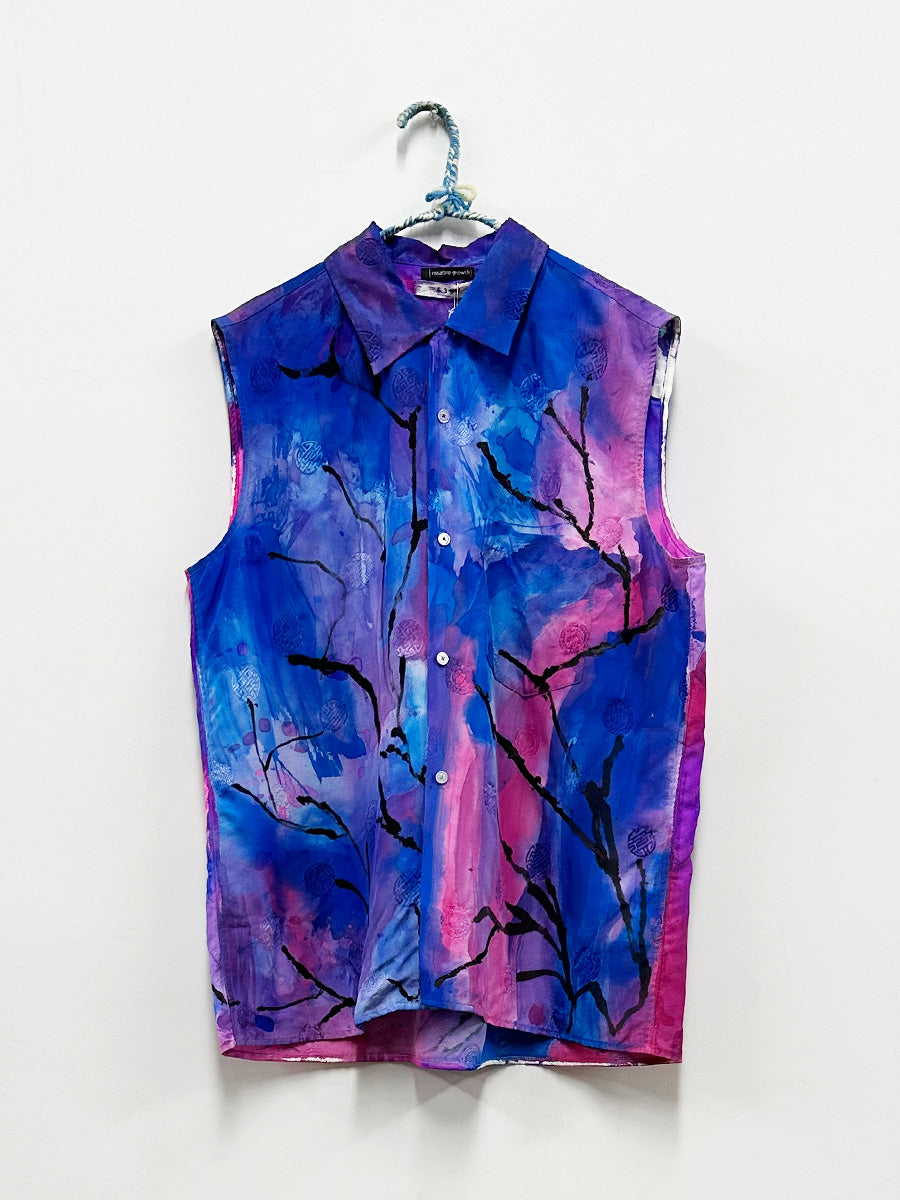 Casey Byrnes Collared Sleeveless Shirt