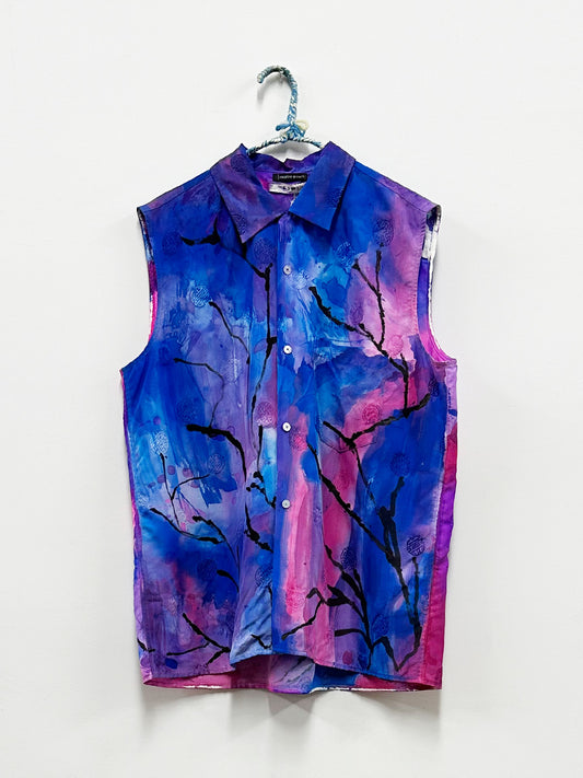 Casey Byrnes Collared Sleeveless Shirt