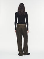 Slouchy Trouser in Army