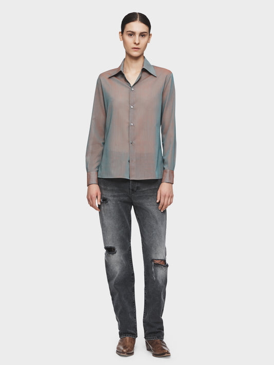 Sheer Buttondown Shirt