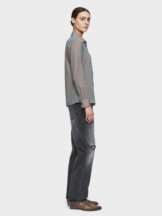 Sheer Buttondown Shirt