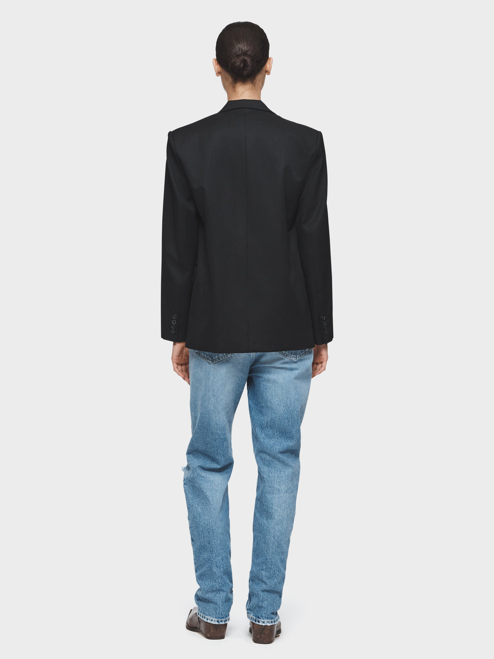 Wool Structured Blazer Coat