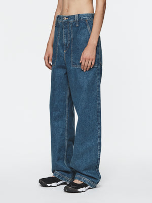 Denim Carpenter in Stone Blue