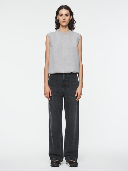 Denim Carpenter in Stone Black