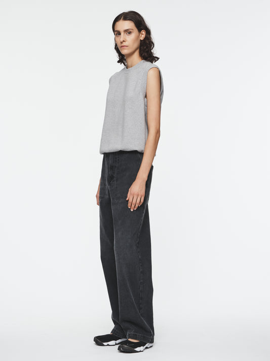 Denim Carpenter in Stone Black