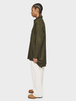 Tailored Artist's Smock in Army