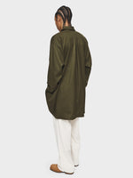 Tailored Artist's Smock in Army