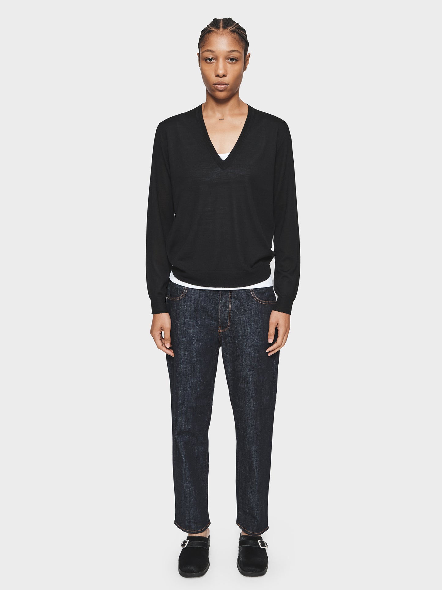Shorty in Dark Rinse