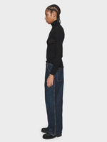 Oversized Trouser Jean in Dark Blue