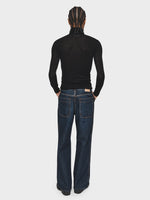 Oversized Trouser Jean in Dark Blue