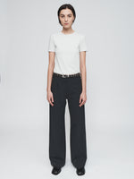 Double Back Pant in Washed Black