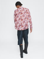 Clean Uniform Shirt in Sand Dollar Floral