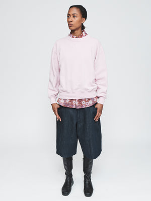 Deb Sweatshirt in Pink Chalk