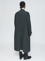 Washed Overcoat in Ash