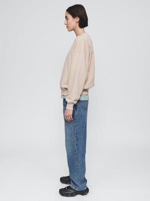 Deb Sweatshirt in Nude Chalk