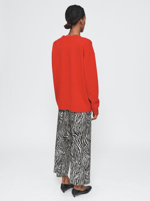 Zebra Printed Pajama Pant