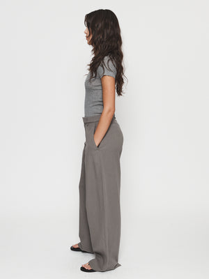 Roomy Trouser in Asphalt