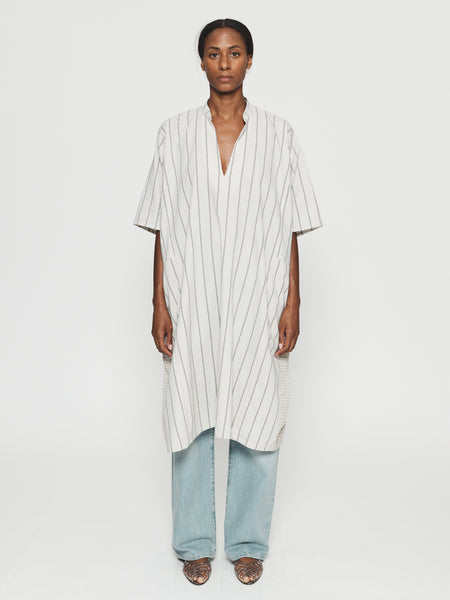 Striped Kaftan Dress