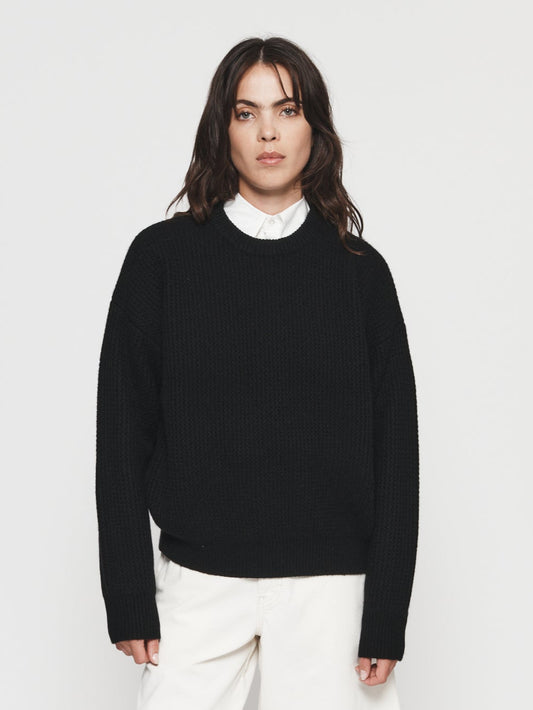 Military Mesh Crew Black