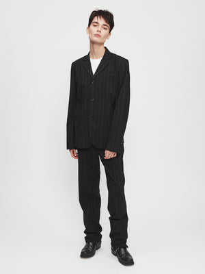 Slim Trouser in Pinstripe