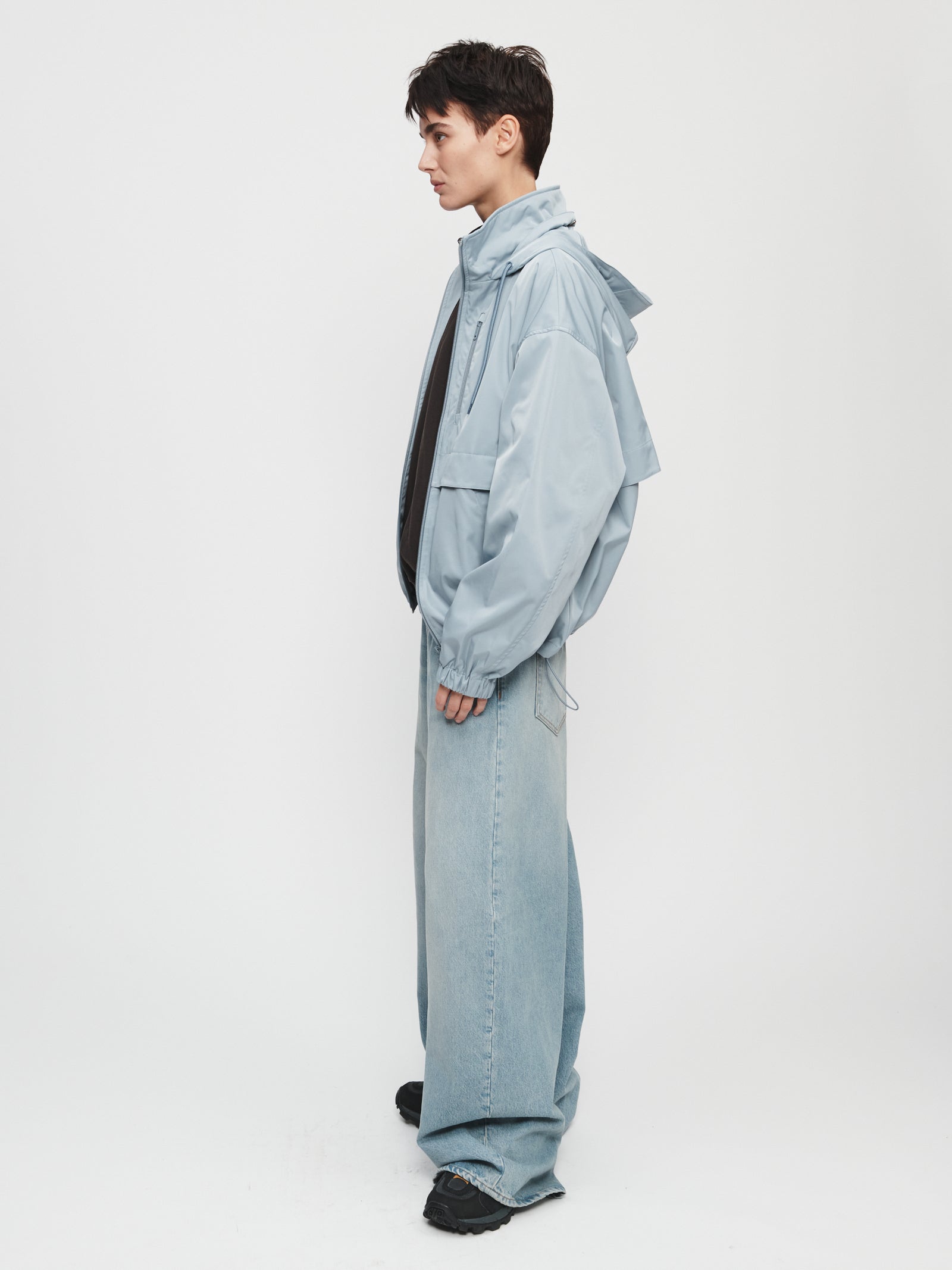 Track Jacket in Cloud Blue – 6397