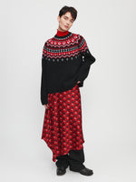 Fairisle Crew in Black