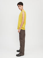 Milano Vest in Yellow