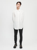 Slim Long Shirt in White