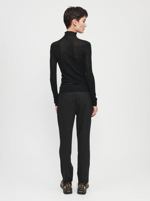 Slim Pull-on Pant in Pinstripe