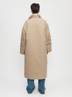 Padded Coat in Khaki