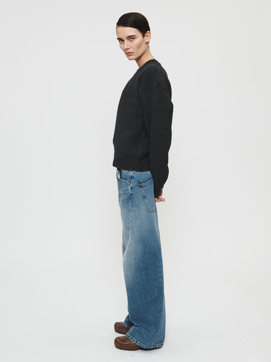 High Crew Pullover Charcoal