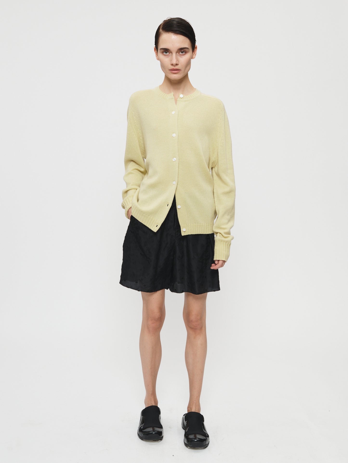 High Crew Cardigan Chamomile