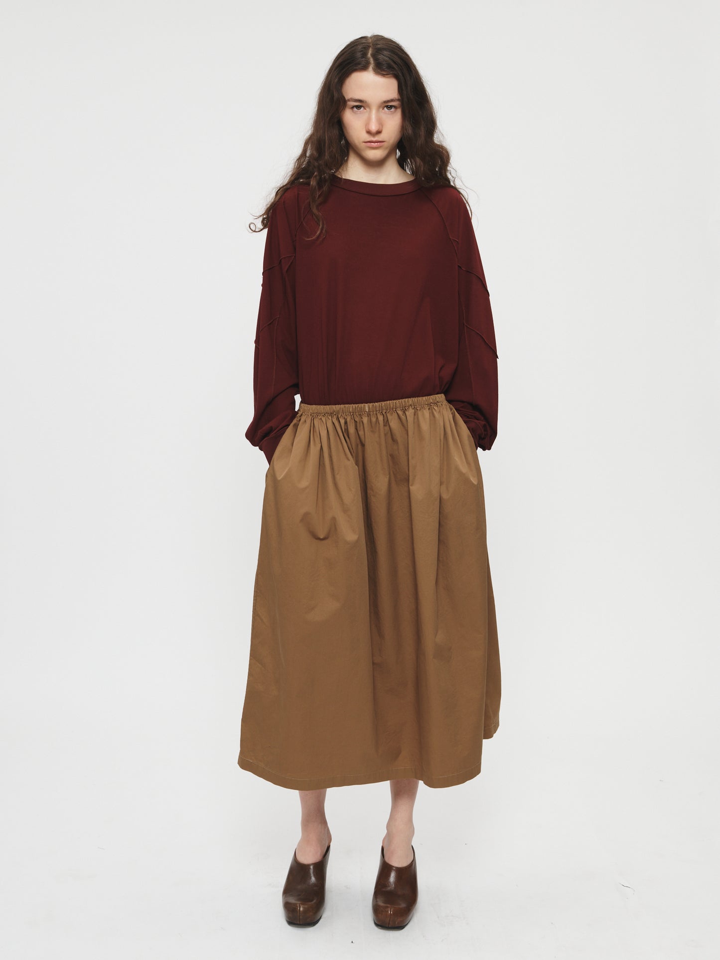 Gathered Skirt Hemp