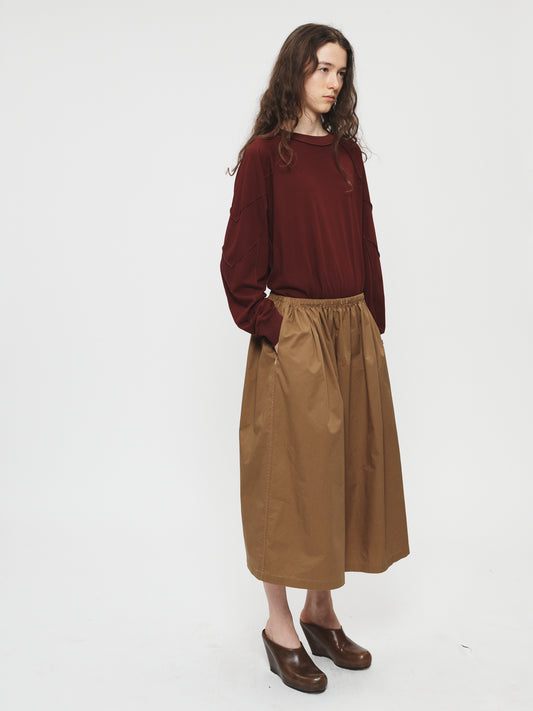 Gathered Skirt Hemp