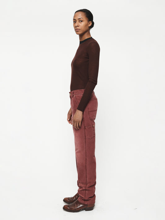 Canvas Double Knee Pomegranate