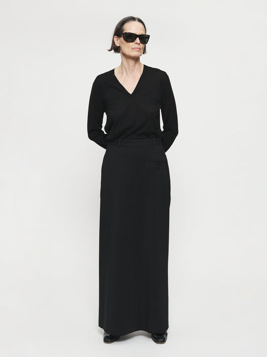 Sartorial Wrap Pant Black
