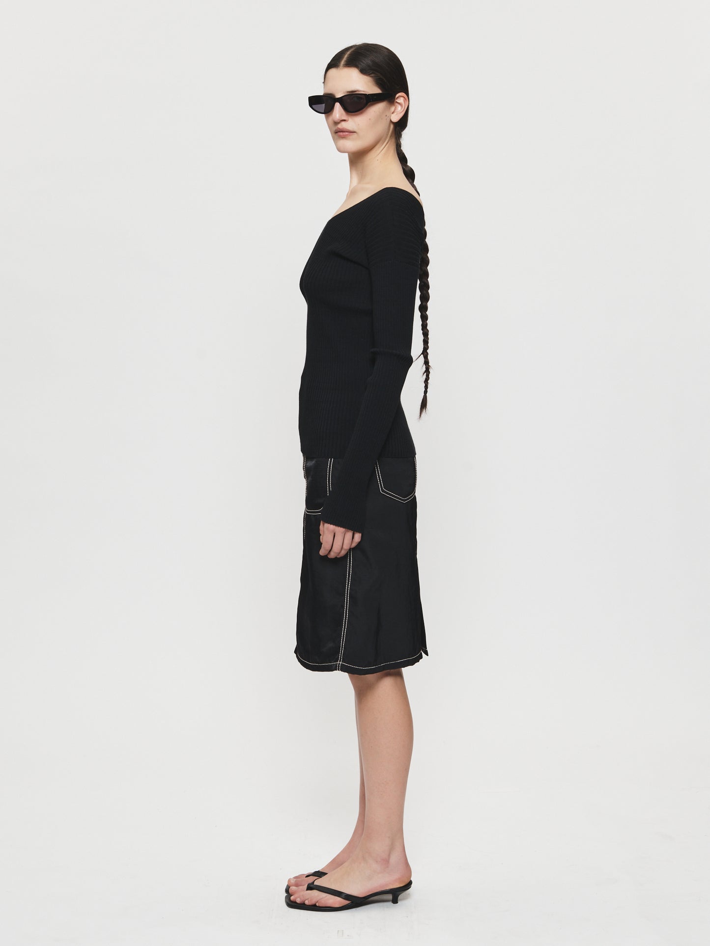 Patch Pocket Skirt