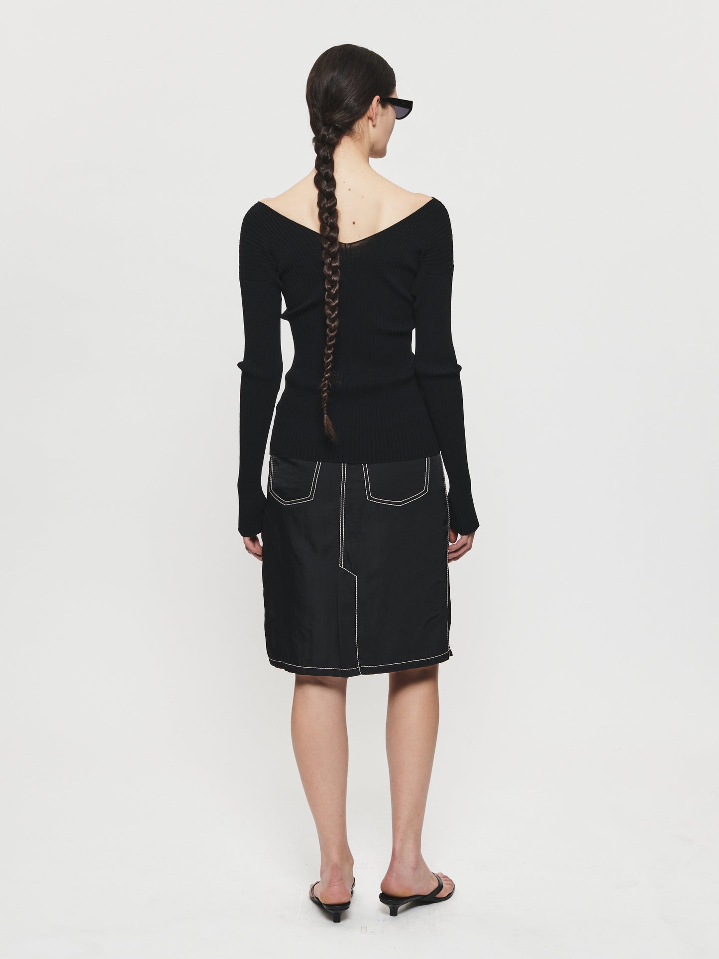 Patch Pocket Skirt