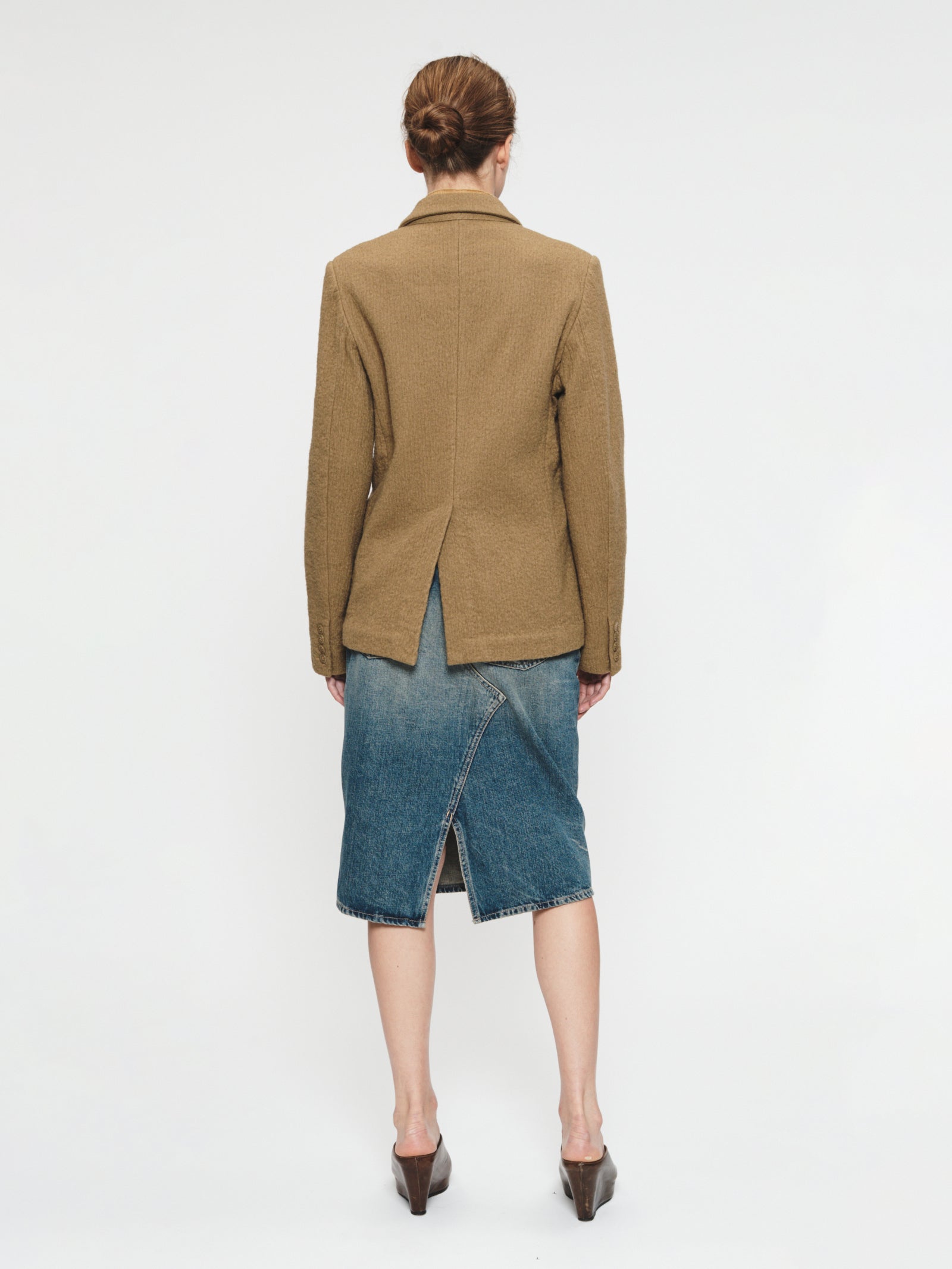 【関税込み】sacai PINSTRIPE BLAZER Sacai Pinstriped Blazer In Black | ModeSens