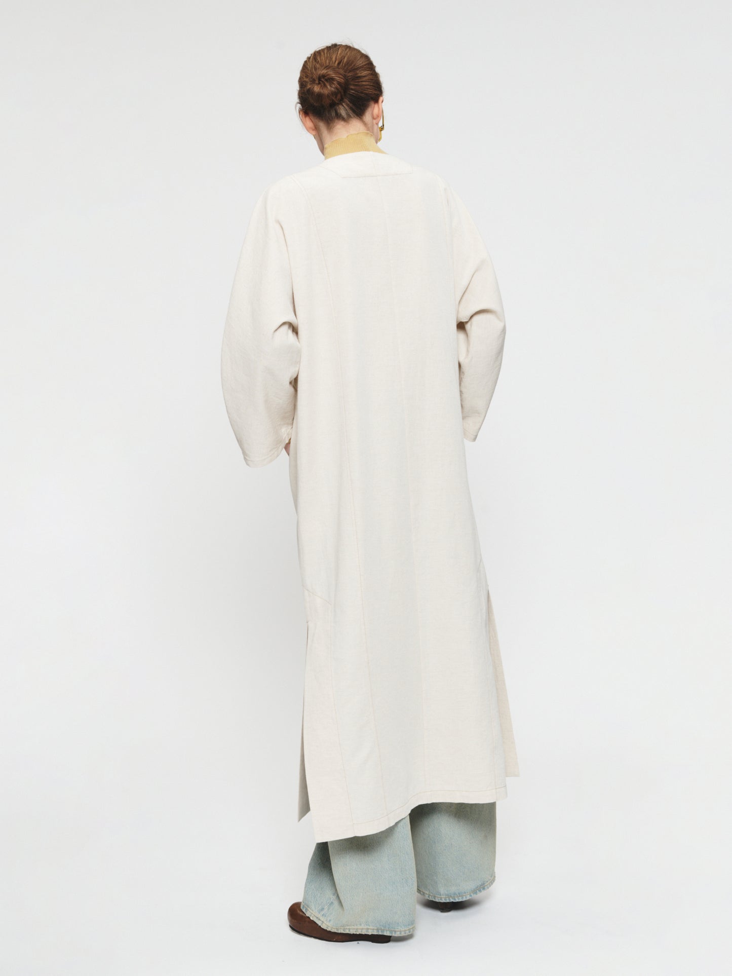 Minimalist Kaftan in Natural